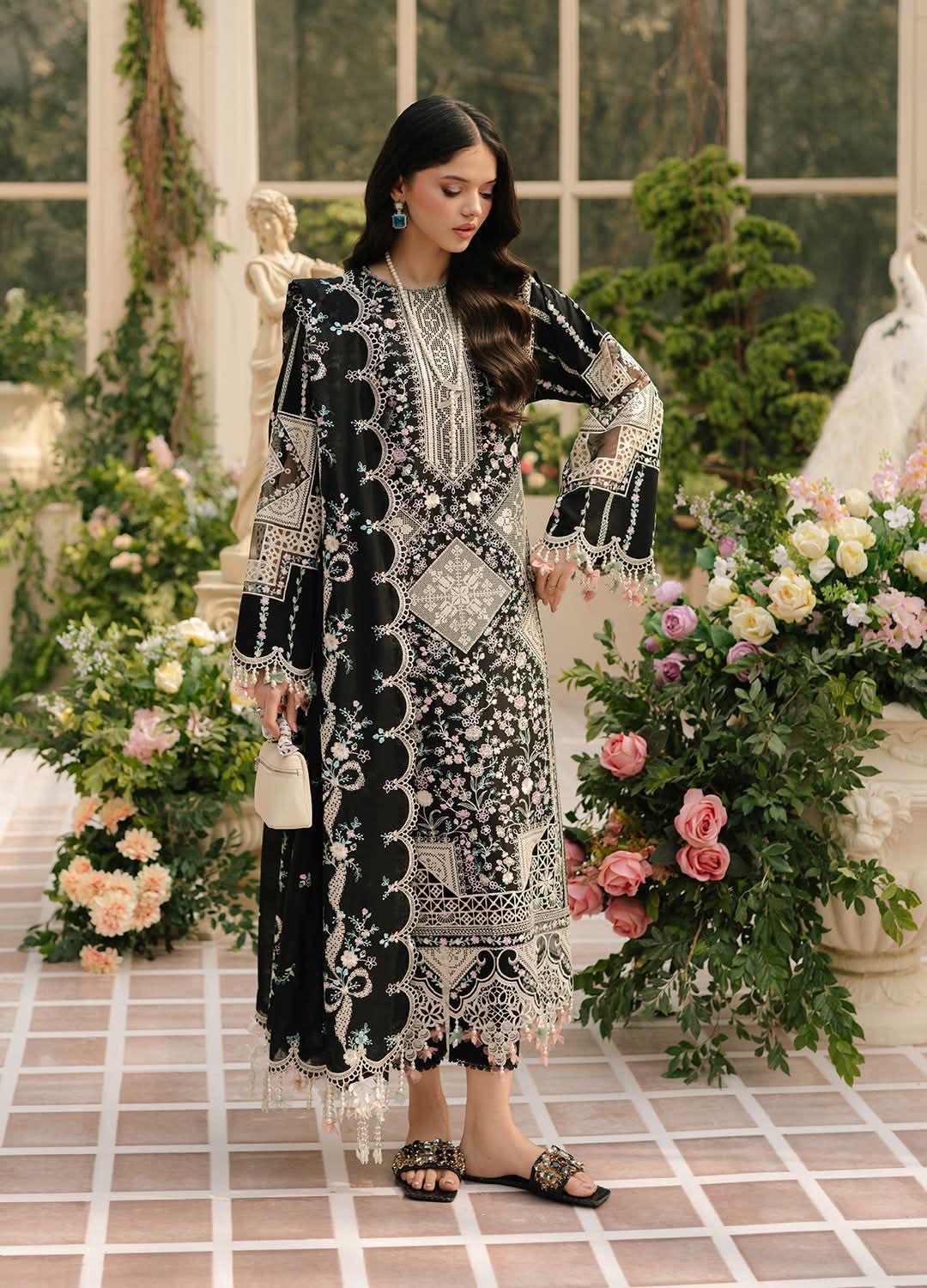 Bin Ilyas Lawn Collection – Black Lover 🖤
Premium Version | Ready to Deliver