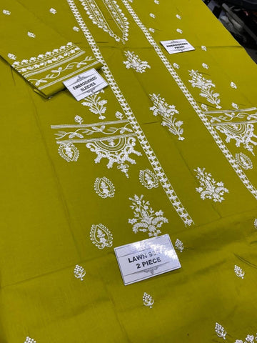 URGE -2PC LAWN EMBROIDERED SHIRT AND EMBROIDERED TROUSER
