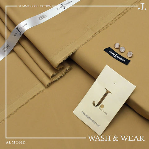 "Pure Comfort, Pure Style: The 2025 Men's Premium 100% Pure Wash & Wear Collection for All Seasons"-ALMOND