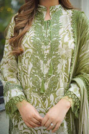 Aneela’s – Lawn & Chiffon Collection Design Code: A-297
