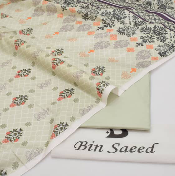 Bin Saeed 2025 – Premium 2pc Lawn Suits