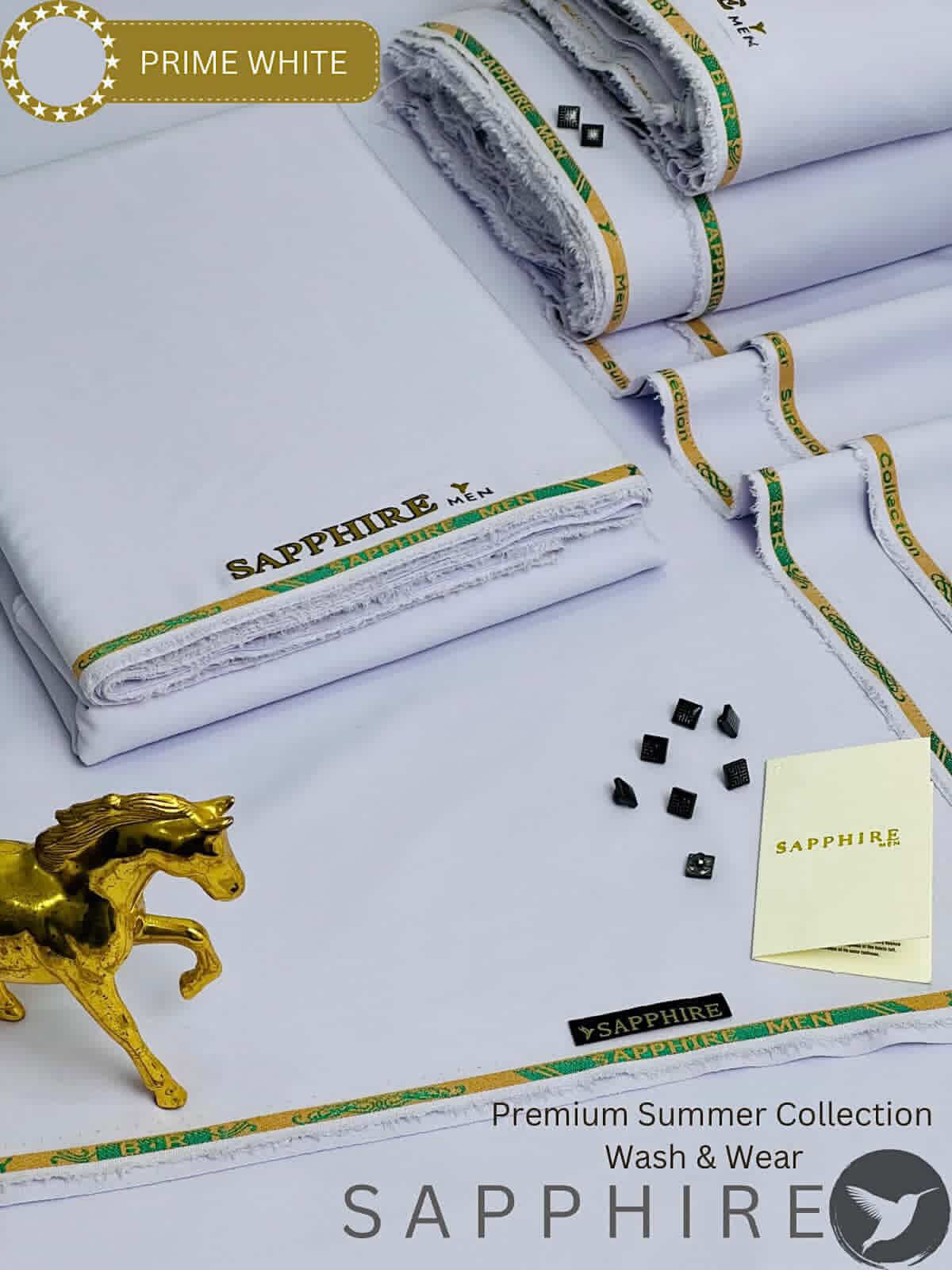 "TANA BANA by Sapphire – Elegant Wash’n Wear for the Modern Man"(PRIME WHITE)