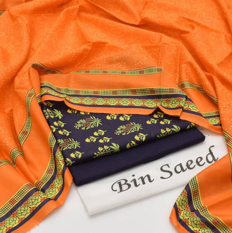 New Arrival 2025 | Bin Saeed Premium Lawn 3PC Suits
