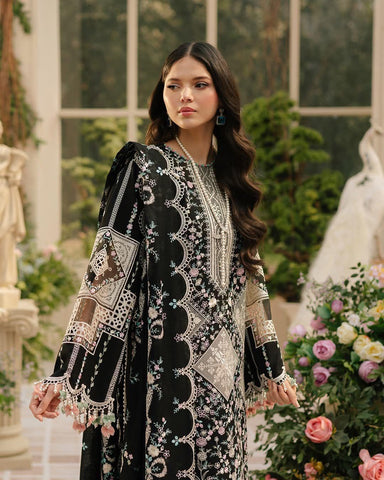 Bin Ilyas Lawn Collection – Black Lover 🖤
Premium Version | Ready to Deliver