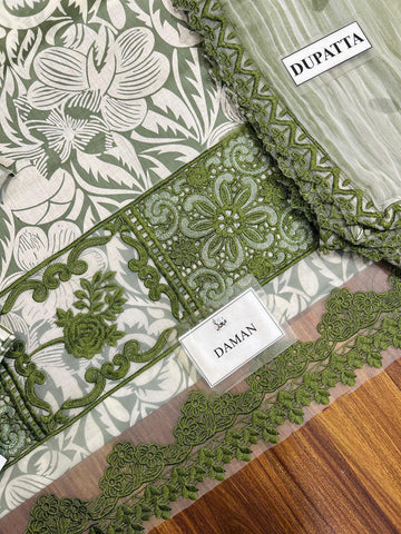 Aneela’s – Lawn & Chiffon Collection Design Code: A-297