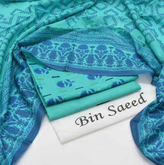 New Arrival 2025 | Bin Saeed Premium Lawn 3PC Suits