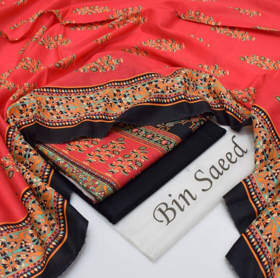 New Arrival 2025 | Bin Saeed Premium Lawn 3PC Suits