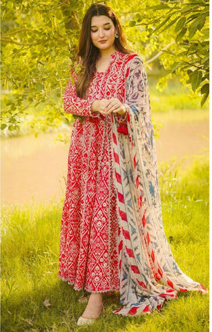 Aneela’s – Lawn & Chiffon Collection
Design Code: A-297