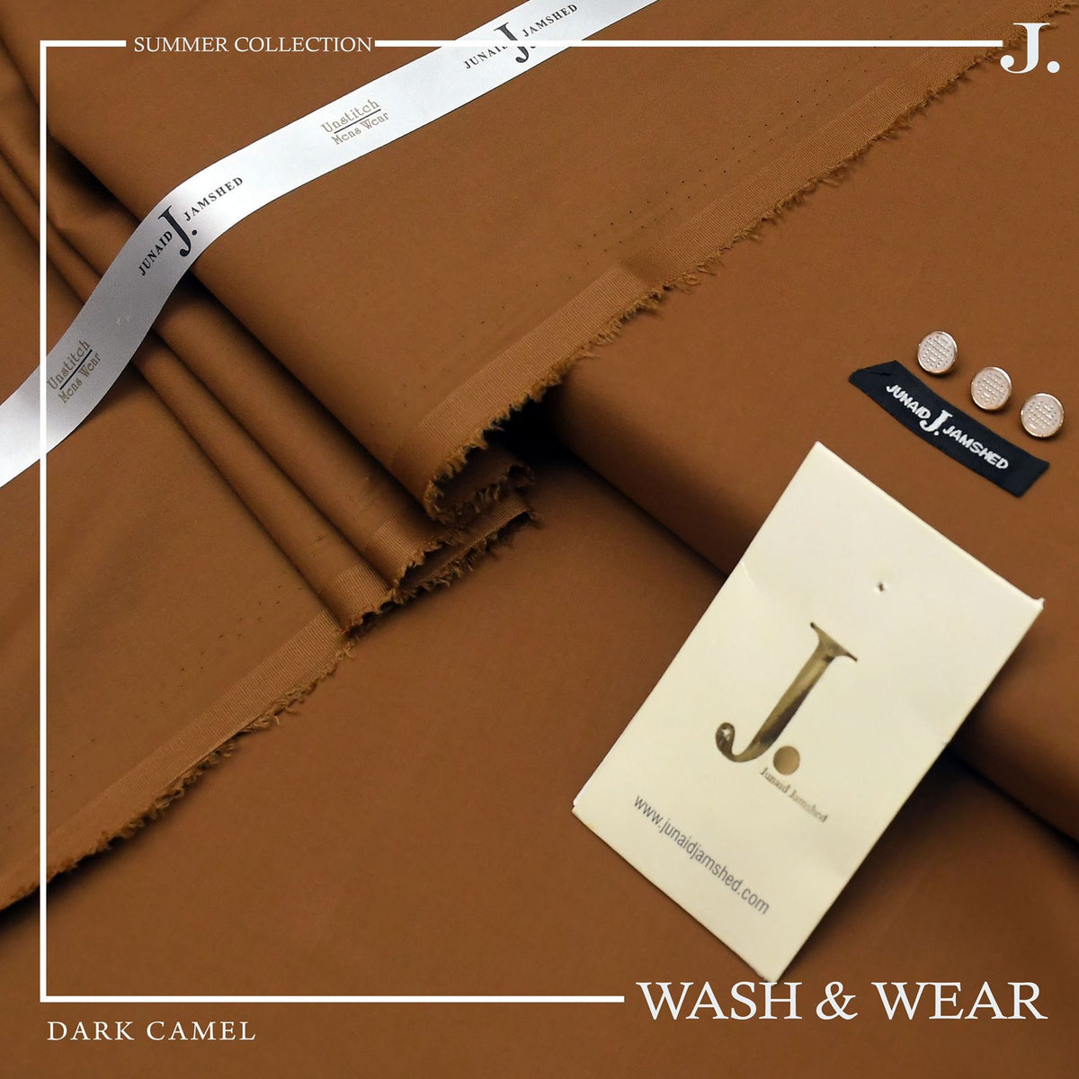 "Pure Comfort, Pure Style: The 2025 Men's Premium 100% Pure Wash & Wear Collection for All Seasons"-DARK CAMEL