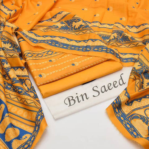 New Arrival 2025 | Bin Saeed Premium Lawn 3PC Suits