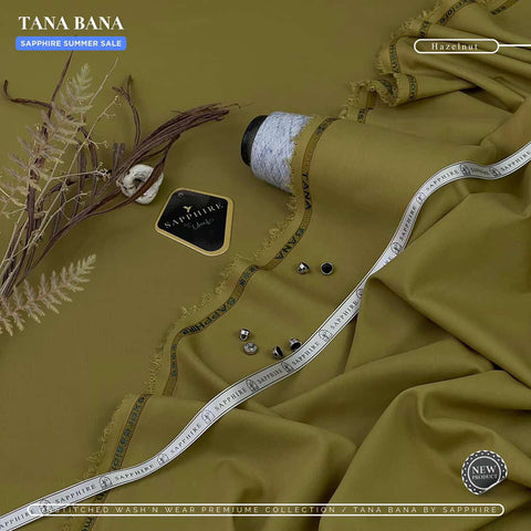"TANA BANA by Sapphire – Elegant Wash’n Wear for the Modern Man"(HAZELNUT)