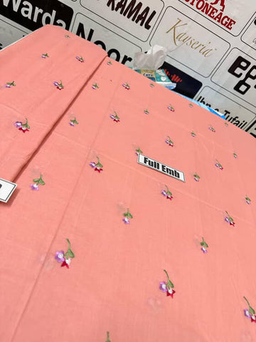 ZARA SHAHJAHAN-2PC LAWN EMBROIDERED SHIRT AND  EMBROIDERED TROUSER