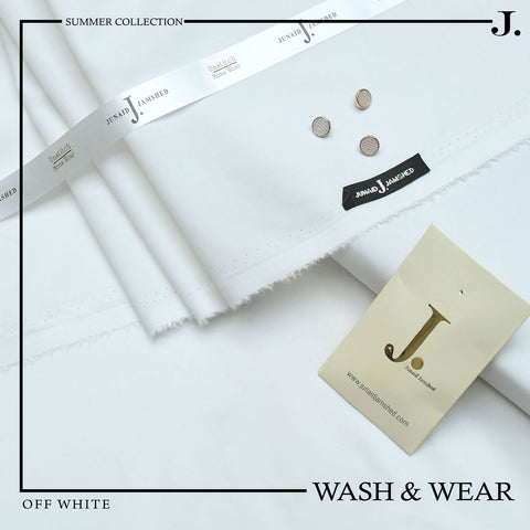 "Pure Comfort, Pure Style: The 2025 Men's Premium 100% Pure Wash & Wear Collection for All Seasons"-OFF WHITE