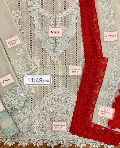 Crimson X Saira Shakira – Chikankari Collection (CXS-OPEL)